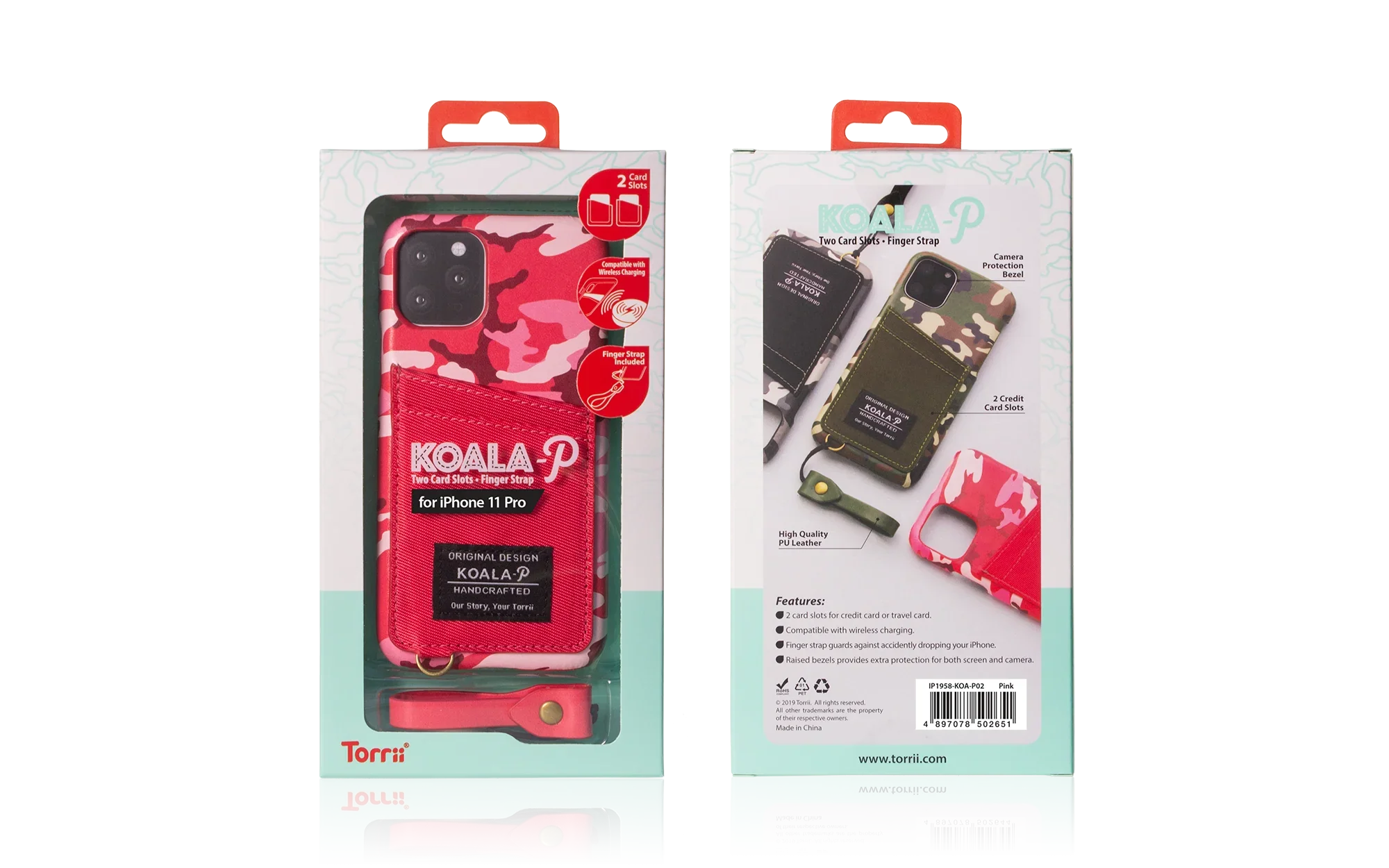 iPhone 11 Pro Torrii Koala Case - Pink - Tashqila iPhone 11 Pro Torrii Koala Case - Pink - Tashqila